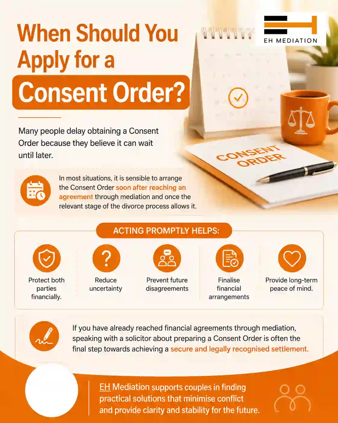 When Should You Apply for a Consent Order Isle of Wight?